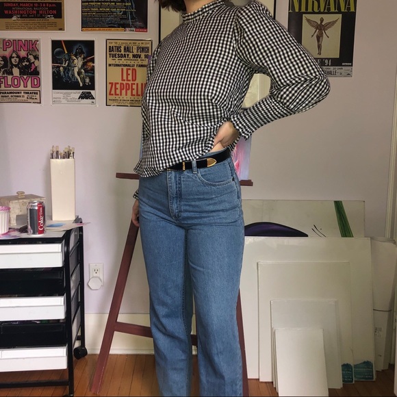 Super cute Zara plaid blouse - Picture 2 of 4
